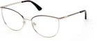 Guess 032 Gold Metal Cat Optical Eyeglasses Frame 55-17-140 New. Price: $79.60.