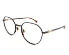 Gucci Eyeglasses Frames GG1336O 002 Brown Gold Round Wire Rim 52-19-140 New. Price: $249.99.