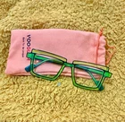 Women Vooglam Zephyr Green Eyewear Frames Glasses New. Price: $14.99.