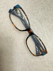 Coach HC6078 5337 Teal Confetti Tortoise Eyeglass Frames Only 52 16 135 Pre-owned. Price: $25.00.