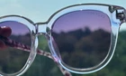 Tom Ford OLIVIA-02 TF914 78Z Sunglasses Round Cat Eye Purple Frame 54-19-140 Pre-owned. Price: $90.00.