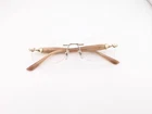 Bvlgari Eyeglasses, Frames Only, 2190-B 266 Gold Brown, 53-16-140, Metal, Italy Pre-owned. Price: $89.99.