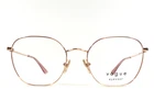 Vogue Eyeglasses Frames VO4178 5152 Rose Gold Square Wire Rim 50-18-135 New. Price: $62.39.