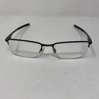 Oakley Socket 5.5 OX3218-0652 Satin Pewter Half Eyeglasses Frames 52-18 138 344K Pre-owned. Price: $60.00.
