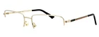 New Gucci GG0834O 004 58MM Gold Half-rim Square Eyeglasses Frame Only Italy. Price: $295.00.