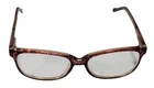 Elements Eyeglass Frames EL-390 C2 54-18-135 Translucent Purple Black Striped Pre-owned. Price: $25.99.