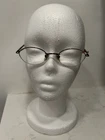 Apostrophe 10 08FH Eyeglasses Frame 47 19 130MM Womens Brown Half Rim Read Pre-owned. Price: $16.00.