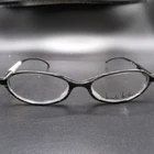 Nicole Miller Pepper Eyeglass Frames 48-15-135 Black Striped Full Rim Designer New. Price: $51.25.