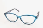 Marchon Nyc Palermo 320 Blue Crystal/grey 53-15-135 Frames Flex Hinge Italy L72 New. Price: $19.99.
