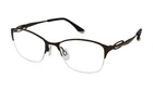 Charmant CH10615 Brown Women's Titanium Eyeglasses Frames 50-17-135 New. Price: $68.00.