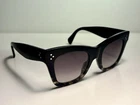 Celine 3DOTS CL4004IN 05F Black Brown Gradient Women Like New Cat Eye Pre-owned. Price: $198.70.