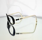 $600 Anna Sui Bow Eyeglasses Black/white Frame AS578-1 008 Pre-owned. Price: $31.99.