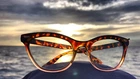 Cat Eye"ombre" Women Eyeglasses Tortoise Two Tone Gradient Shadz Gafas Blue Lens New. Price: $12.34.