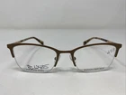 Banana Republic BR226 09Q 50-18-135 Tan/gold Half Rim Eyeglasses Frame SI25 New. Price: $52.00.