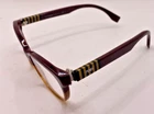 Fendi Eyeglasses Frames Only FF0015 H95 Multicolor Stripe Full Rim 52-16-140 Pre-owned. Price: $32.88.