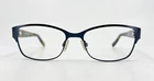 Banana Republic Jordyn 0DA4 Blue Half Rim Eyeglasses Frame 51-16-140 4725 Pre-owned. Price: $31.99.