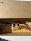 Hard Candy Eyewear HC22 Black Pink Eyeglasses Frame 52/15/140 New. Price: $22.00.