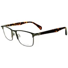 Rag & Bone RNB7046 Mens Metal Eyeglass Frame Riw Matte Gray 53-18 Spring Hinges New. Price: $62.97.