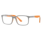 Ray Ban Bio-based Kids Eyeglasses RB1621 3930 Grey Orange Junior Frame 47-15-130 New. Price: $59.95.