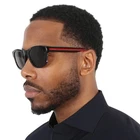 Gucci Polarized Grey Square Men's Sunglasses 006 52 GG0003SN New. Price: $169.59.