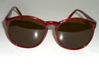 Vuarnet Px France 2409 Deep Brownish Crystal Lens Cherry Red Round Sunglasses Pre-owned. Price: $284.99.