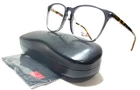 Ray-ban RB5387F 5940 Transparent Blue/havana Temples Authent Eyeglasses 54-18 New. Price: $160.00.