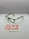 Kate Spade Catrina 0ESP Eyeglass Frames Tortoise 51-15-135 Pre-owned. Price: $27.95.