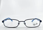 Ray-ban RB1027 4000 Kids Eyeglasses Frames Blue Full Rim 45-16-125 2982 New. Price: $17.49.