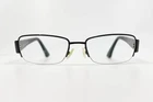 Gucci GG2878 65Z Gloss Black Semi-rimless Eyeglasses Frame Italy 52-17-135 19251 Pre-owned. Price: $83.99.