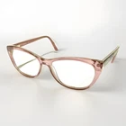 Bebe BB5156 Women Full Rim Cat Eyeglasses Frames Only (505) Plum 53-15-135 Pre-owned. Price: $28.96.