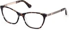 Guess GU2882 092 Blue Havana Plastic Cat Optical Eyeglasses Frame 55-17-140 New. Price: $91.60.