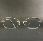Silhouette Eyeglasses Frames 5529 Hc 6520 Rose Gold Highland Gray 52-19-140 New. Price: $229.99.