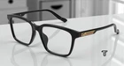 Gucci GG1293OA 001 Rectangular Squared Acetate Black 54 Mm Men's Eyeglasses New. Price: $199.99.