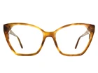 Guess Eyeglasses Frames GU50158 053 Blonde Havana Butterfly Full Rim 53-17-140 New. Price: $29.99.