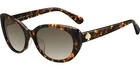 Kate Spade Everett Women's Havana Oval Cat Eye Sunglasses - 0086 New. Price: $44.99.