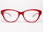 New Ralph Lauren RL6145 5599 Womens Eyeglases Frames Red Square Modern 54/17 140. Price: $89.99.