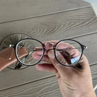 Ray-ban RB2447-V 8033 Eyeglasses Frame Only Gray Round 49-21-145 W/ Case Pre-owned. Price: $39.99.