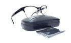 Coach 5074T 9239 Satin Black Silver Rx Eyeglasses 52-17-135 W/case New. Price: $46.67.