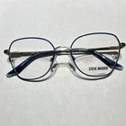 Steve Madden Cv Noticed Blue Coral Full Rim Eyeglass Frames 51-16-135 New. Price: $60.80.