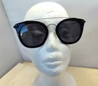 Diff Eyewear Zoey Polarized GR14P Black Metal Sunglasses Round 50-19-140 Pre-owned. Price: $27.99.