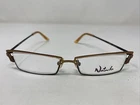 Natacha Eyeglasses Frame France N1810 C03 50-16-135 Brown Full Rim Metal 4693 New. Price: $45.14.