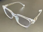 Chrome Hearts 2273 Clear Full Rim Eyeglasses Frames Plastic/metal 53-18-138 New. Price: $140.00.