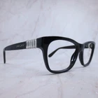 Jimmy Choo 75 807 Black Crystal Baguette Cat Eyeglasses Frames 52-16-135 Pre-owned. Price: $74.99.