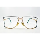 Tura Eyeglasses Frames Womens Gold Teal Vintage MOD.425 58-13-136M Pre-owned. Price: $31.99.