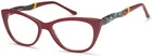 Capri Optics Biggu B779 Women's Eyeglasses 55-18-150 Red/mosaic W/ Soft Case New. Price: $49.95.
