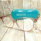 Zenni Pink Round Eyeglasses Frames Only W/case 662819 51-16-136 Pre-owned. Price: $20.96.