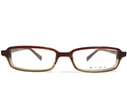 Etro Eyeglasses Frames VE9804 COL.1DM Brown Horn Rectangular Full Rim 51-16-140 New. Price: $56.44.