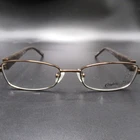 Candie's Eyeglass Frames Dena Ct Sbrn Brown Bronze Metal 50-17-135 Womens New. Price: $37.13.