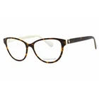 Kate Spade Women's Eyeglasses Havana Plastic Cat Shape Frame Tailynn 0086 New. Price: $53.96.