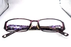 Bebe Alotta Love BB5012 Amethyst 51-17-135 Womens Rectangle Eyeglasses Frame Pre-owned. Price: $25.95.